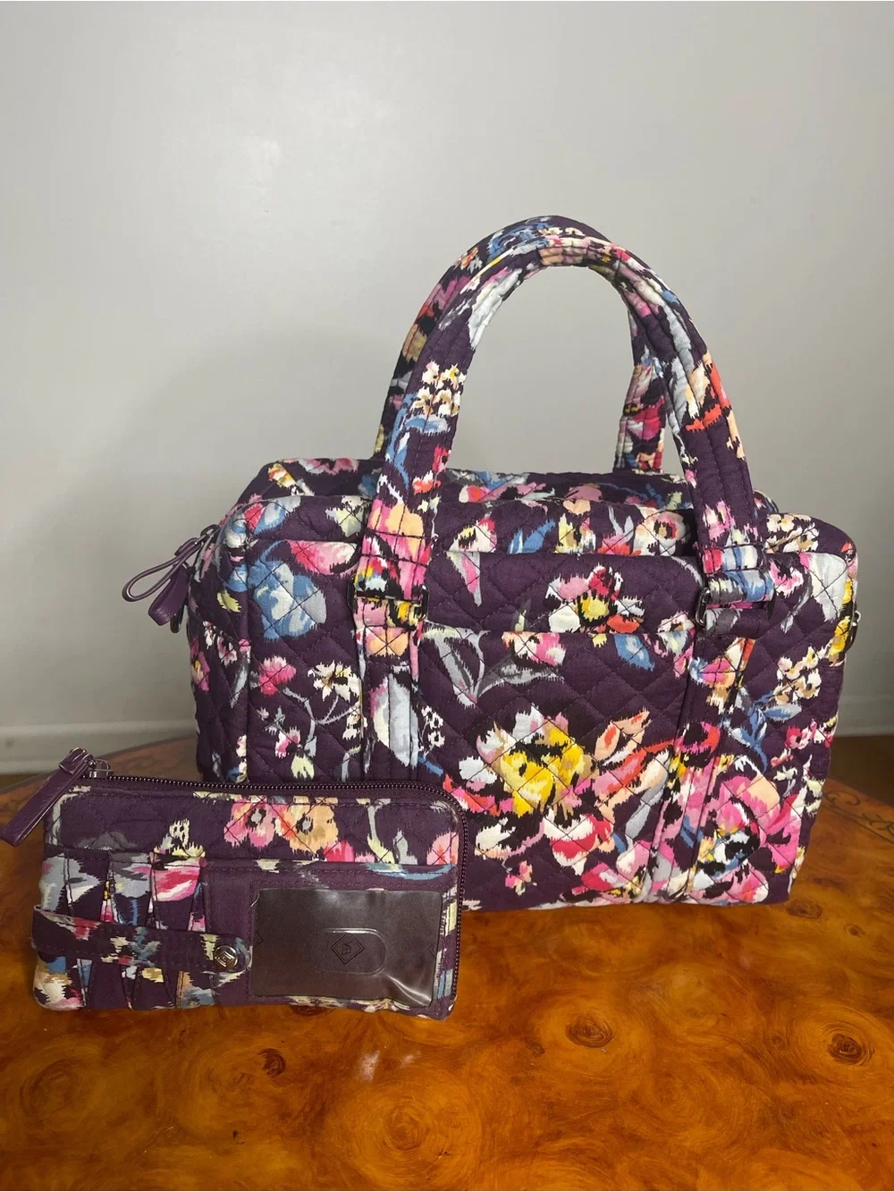 Vera Bradley included structured removable